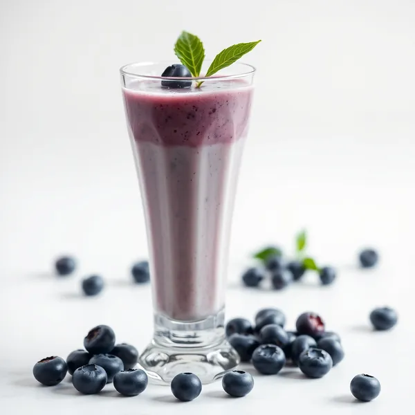 Smoothie de Kéfir de Myrtille qui Boost l'Immunité