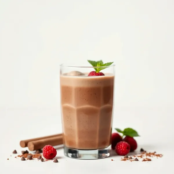 Smoothie de Cacau em Pó e Leite de Caju para Impulsionar o Sistema Imunológico