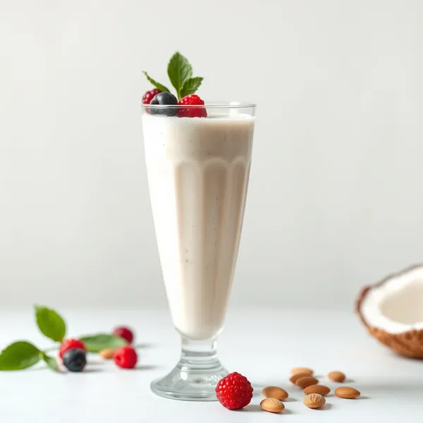 Immune-Boosting Coconut Almond Milk Smoothie