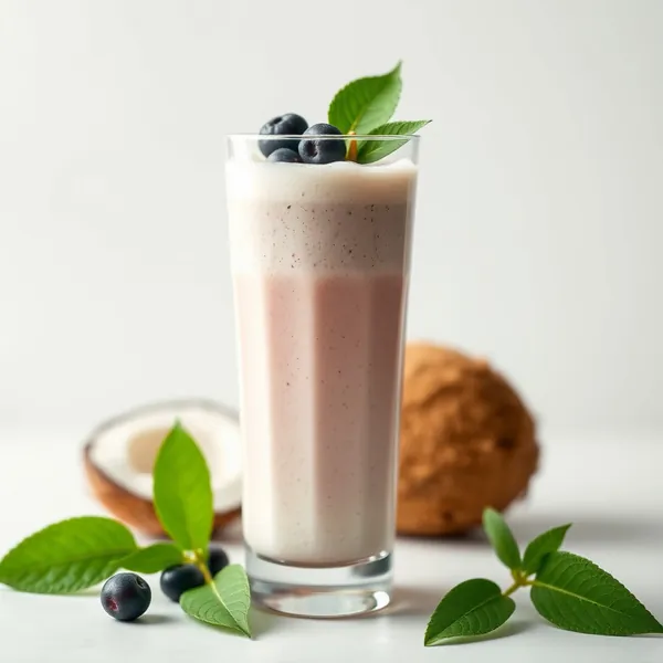 Smoothie à la Coco qui Renforce l'Immunité