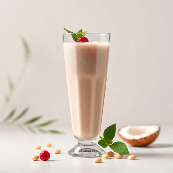 Immune Boosting Coconut Macadamia Milk Smoothie