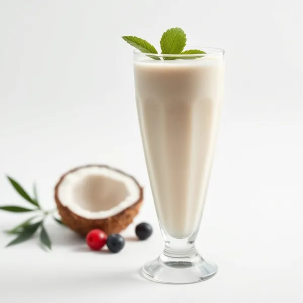 Immune-Boosting Coconut Soy Milk Smoothie