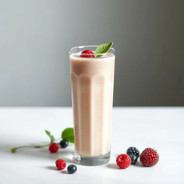 Batido de Leite de Espelta e Coco que Reforça o Sistema Imunológico
