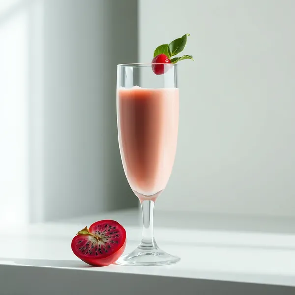 Smoothie di Succo di Mela e Dragonfruit per Aumentare l'Immunità