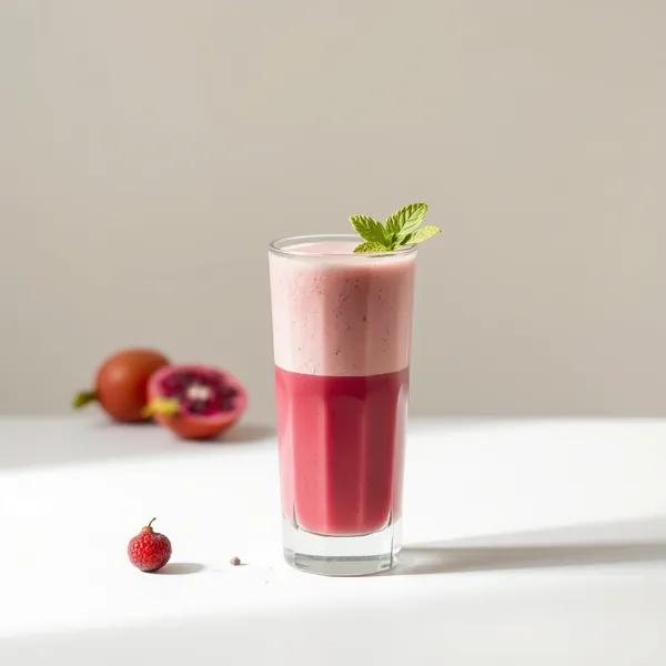 Smoothie de Protéine de Dragonfruit Boostant le Système Immunitaire