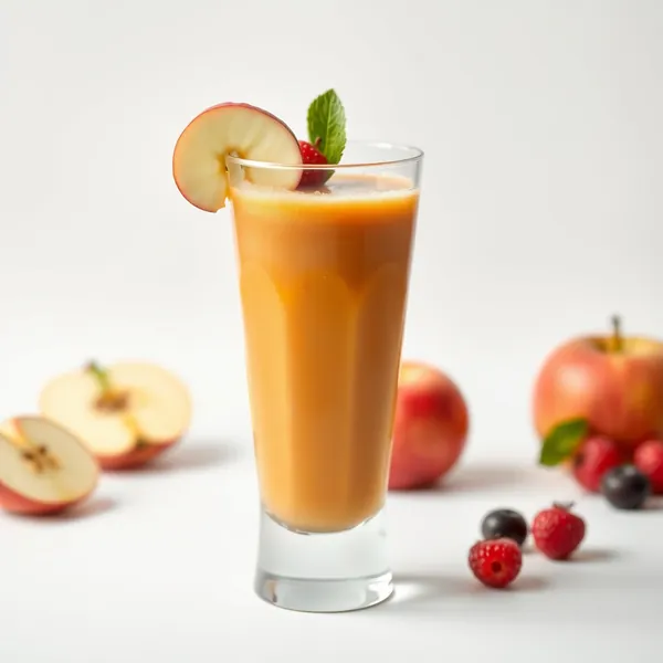 Immune-Boosting Ginger Apple Juice Smoothie