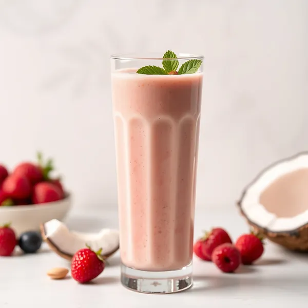 Smoothie di Zenzero e Acqua di Cocco per Potenziare il Sistema Immunitario
