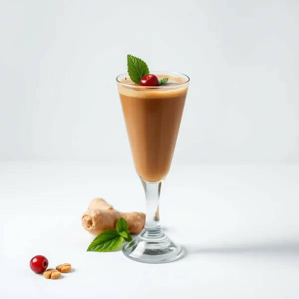 Smoothie de Café Frio com Gengibre para Aumentar a Imunidade