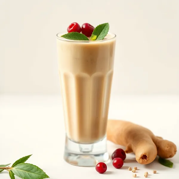 Immune Boosting Ginger Hemp Milk Smoothie
