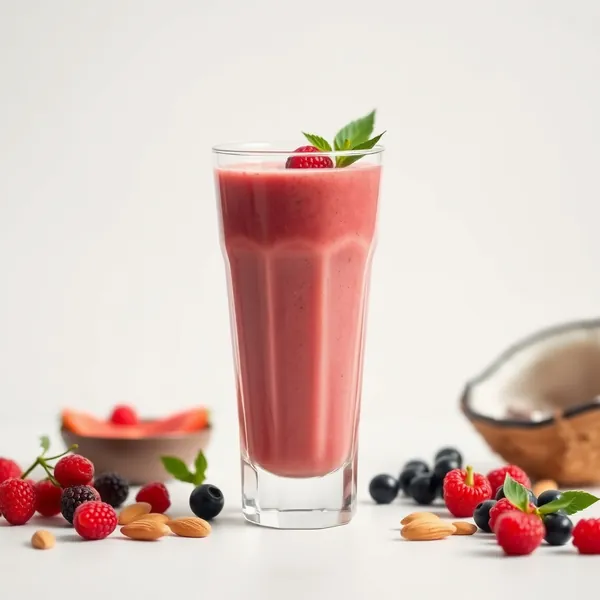 Smoothie de Goji, Amêndoa e Leite de Coco para o Sistema Imunológico