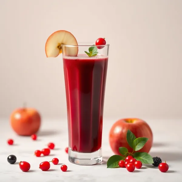 Smoothie di Succo di Mela e Goji