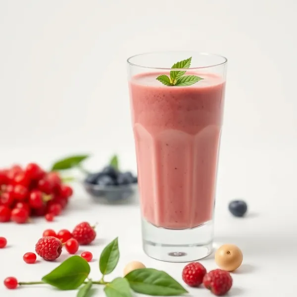 Immune-Boosting Goji Berry Macadamia Milk Smoothie