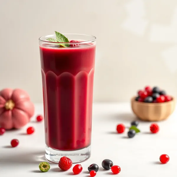 Smoothie de Thé Matcha aux Baies de Goji qui Renforce le Système Immunitaire