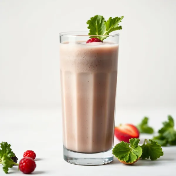 Smoothie aus Grünkohl und Cannabis-Milch