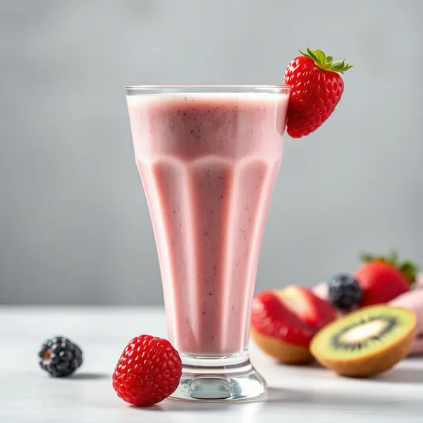 Immune-Boosting Kiwi Greek Yogurt Smoothie