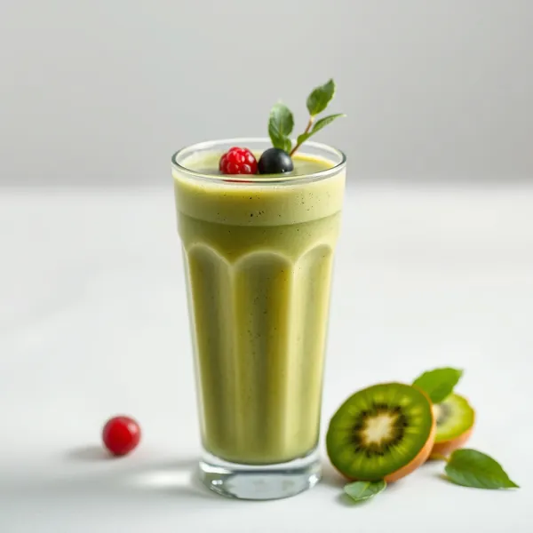 Smoothie Kiwi Matcha pour le Système Immunitaire