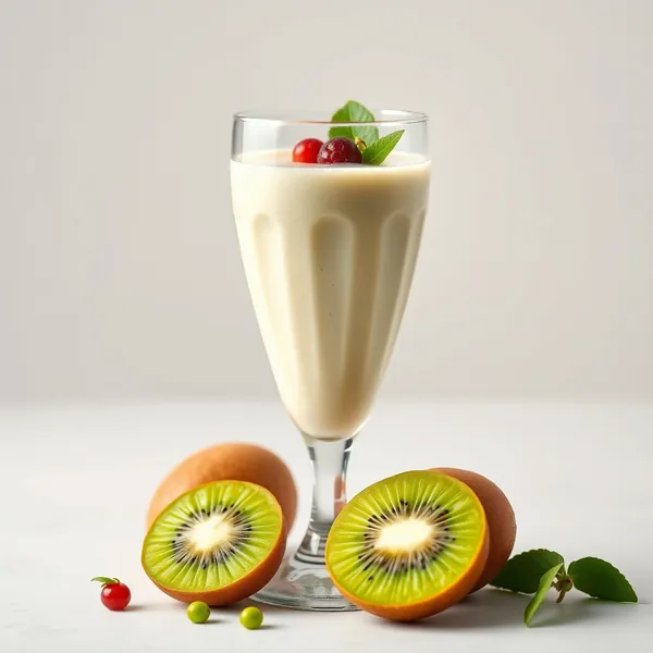 Smoothie Kiwi Leite de Ervilha Reforço Imunológico
