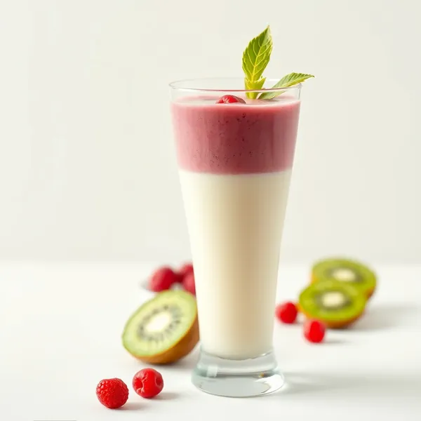 Smoothie de Kiwi e Leite de Soja que Aumenta a Imunidade