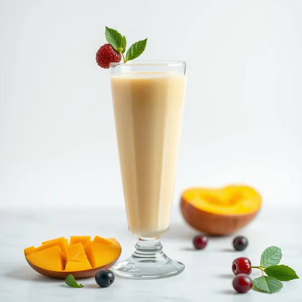 Immune-Boosting Mango Kefir Milk Smoothie