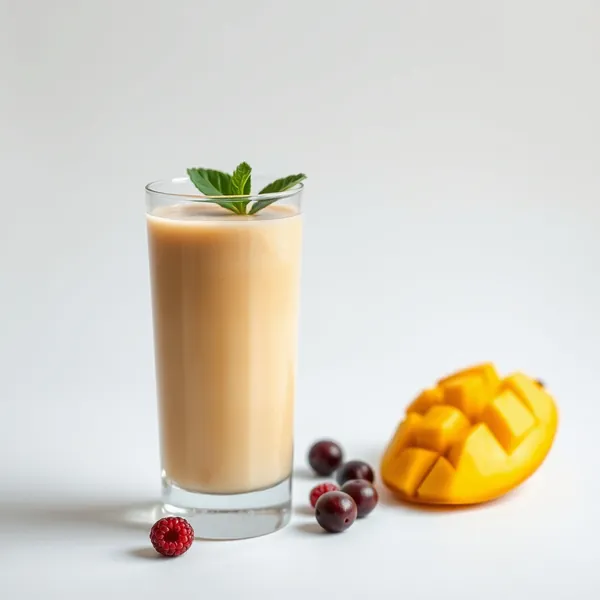Batido de Mango y Leche de Macadamia que Refuerza el Sistema Inmunológico