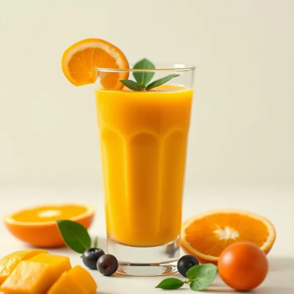 Smoothie di Mango e Arancia per Rafforzare il Sistema Immunitario