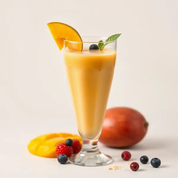 Smoothie de Manga e Leite de Arroz