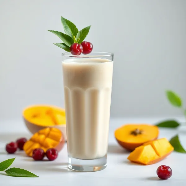 Mango-Soja-Milch-Smoothie zur Stärkung des Immunsystems