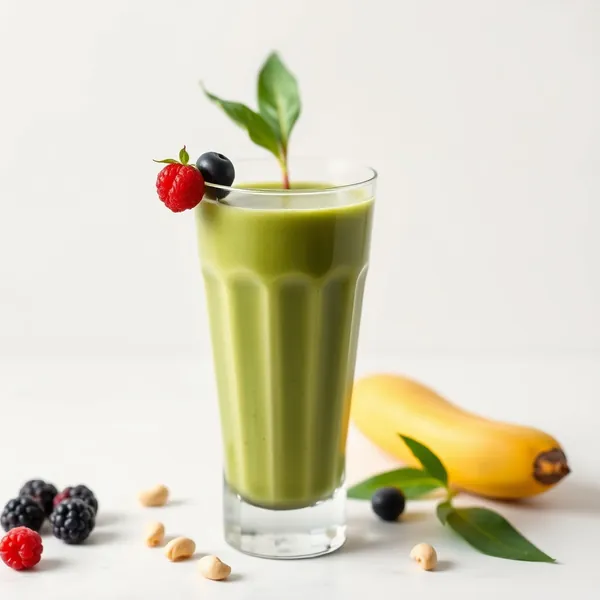 Smoothie de Leite de Caju e Matcha para Aumentar a Imunidade