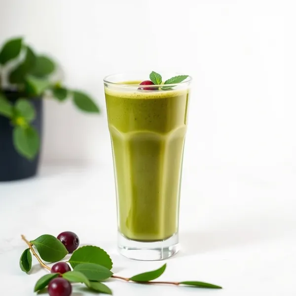Immune Boosting Matcha Cold Brew Coffee Smoothie