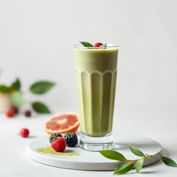 Batido de Proteína Matcha que Aumenta a Imunidade