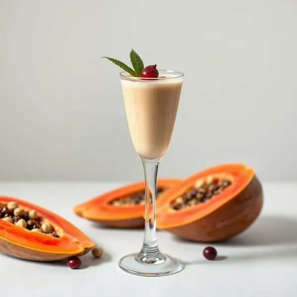 Immune-Boosting Papaya Cashew Milk Smoothie