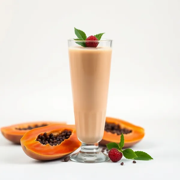 Immune-Boosting Papaya Spelt Milk Smoothie