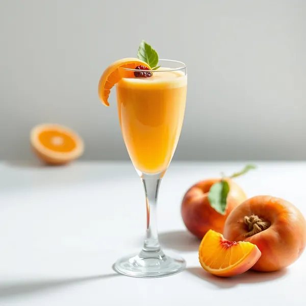 Smoothie di Pesca e Arancia per il Sistema Immunitario