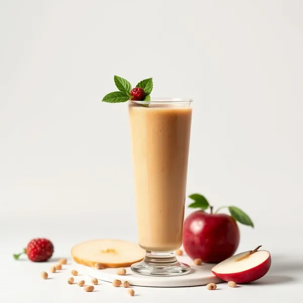 Immune-Boosting Peanut Butter Apple Juice Smoothie