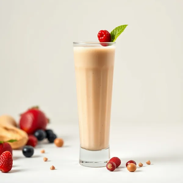 Smoothie de Manteiga de Amendoim e Leite de Avelã para o Sistema Imunológico