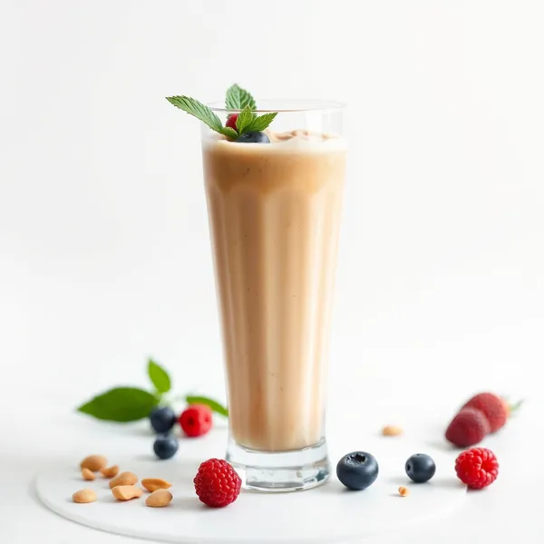 Smoothie de Protéine au Beurre de Cacahuète Boost Immunitaire