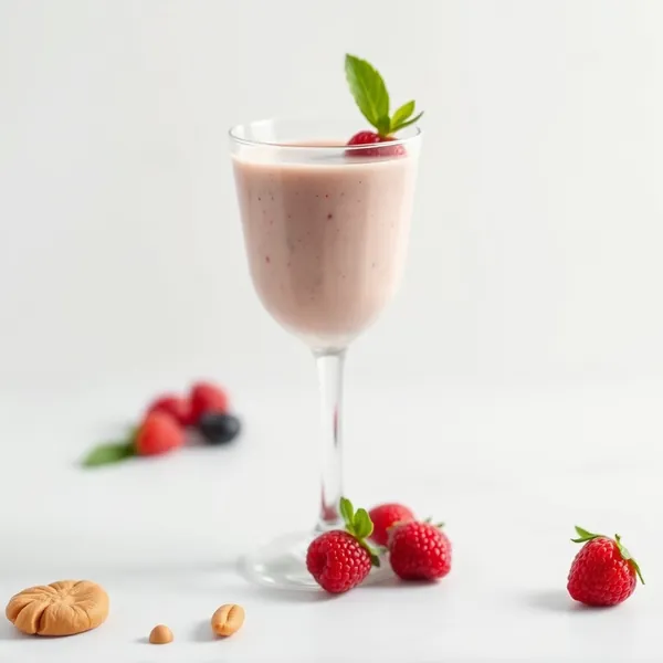 Smoothie de Manteiga de Amendoim e Leite de Soja para o Sistema Imunológico