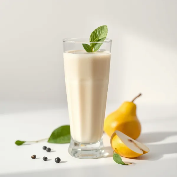 Immune-Boosting Pear Kefir Milk Smoothie