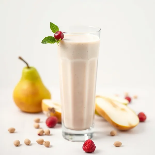 Smoothie de Pera e Pistache que Impulsiona o Sistema Imunológico
