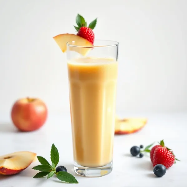 Immune-Boosting Pineapple Apple Juice Smoothie