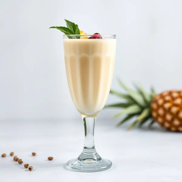 Immune-Boosting Pineapple Hemp Milk Smoothie