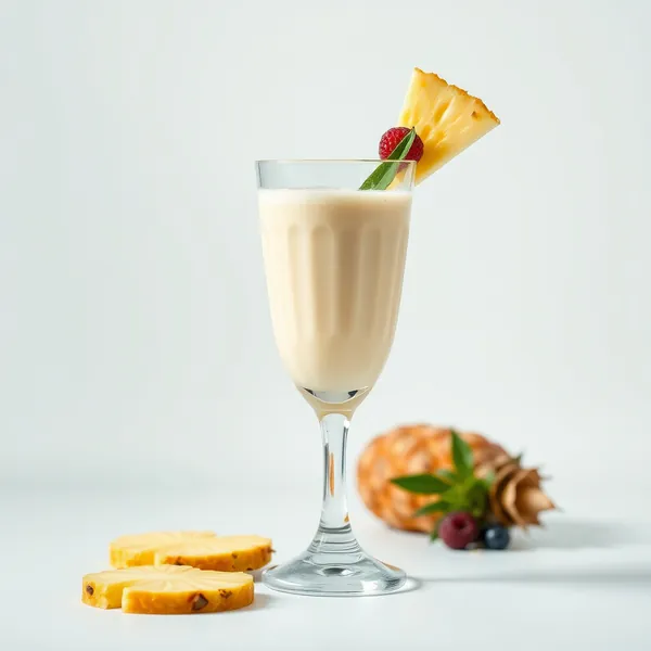 Batido de Proteína de Abacaxi que Reforça o Sistema Imunológico