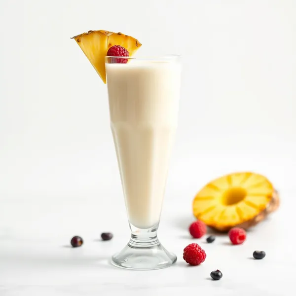 Immune-Boosting Pineapple Soy Milk Smoothie