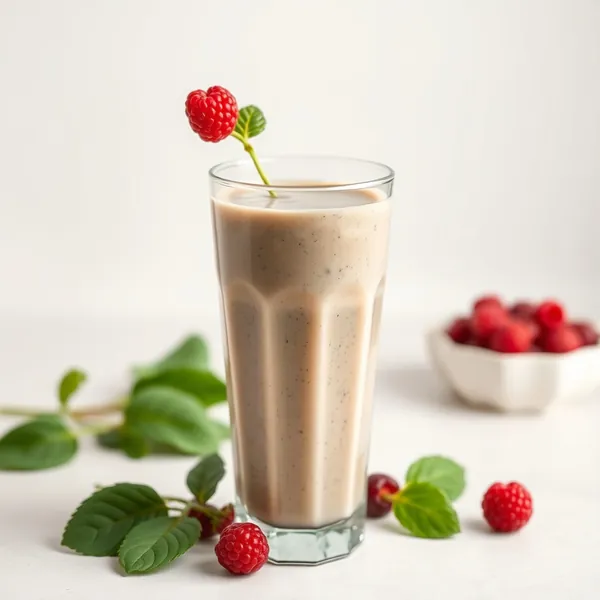 Smoothie Épinards et Lait de Cannabis qui Renforce le Système Immunitaire