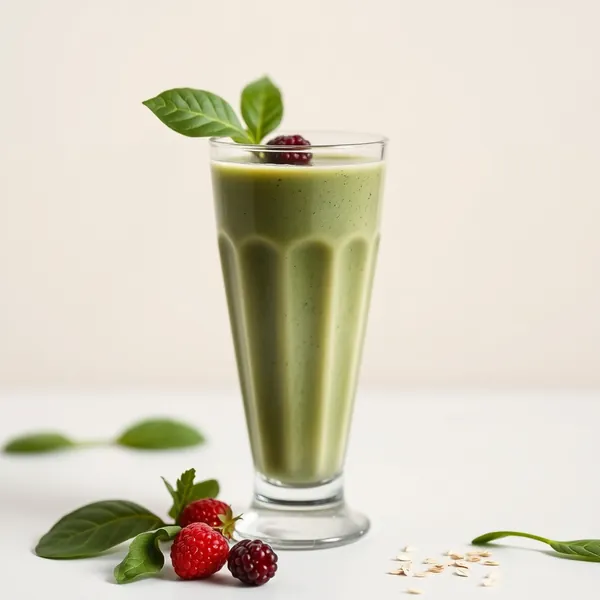 Smoothie di Spinaci e Latte d'Avena per Rafforzare il Sistema Immunitario