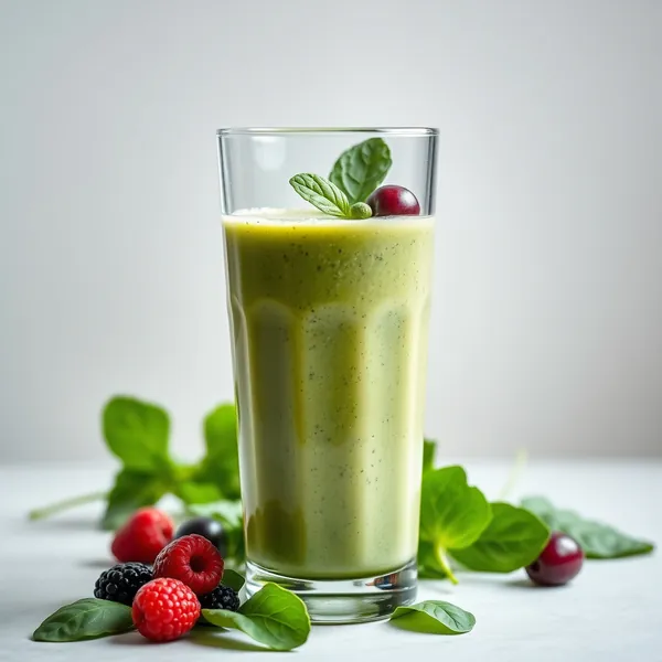 Immune-Boosting Spinach Spelt Milk Smoothie