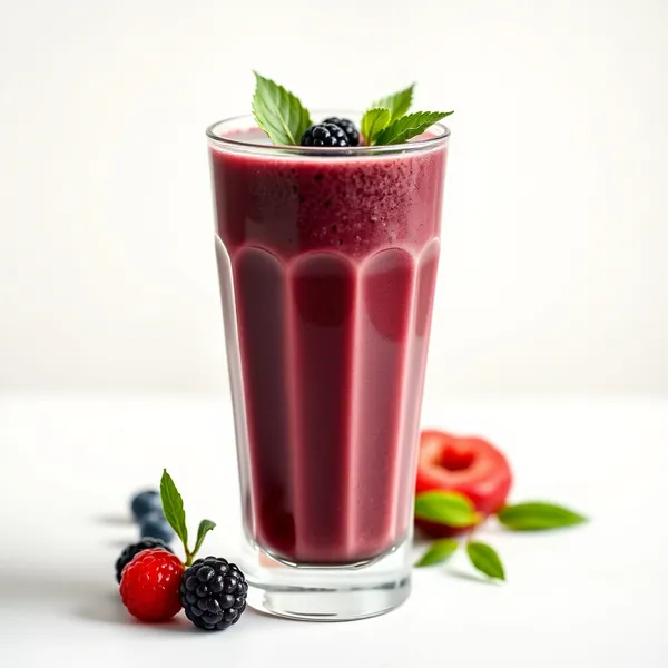 Smoothie de Leite Kefir e Espirulina
