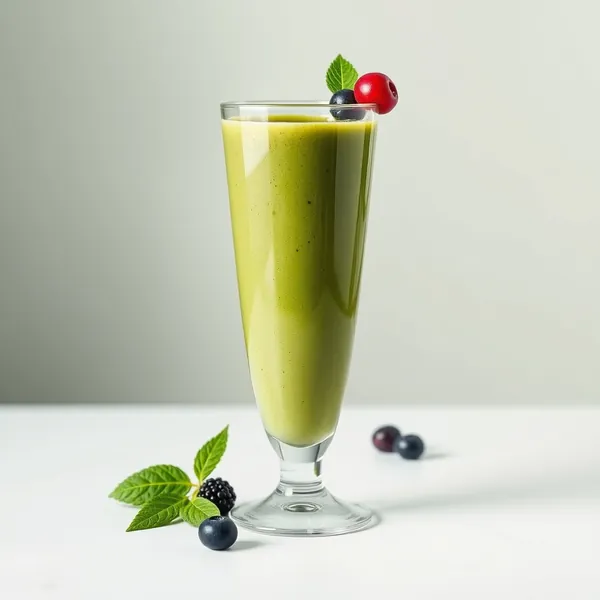 Immune-Boosting Spirulina Matcha Tea Smoothie