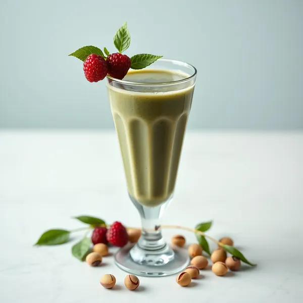 Immune-Boosting Spirulina Pistachio Milk Smoothie