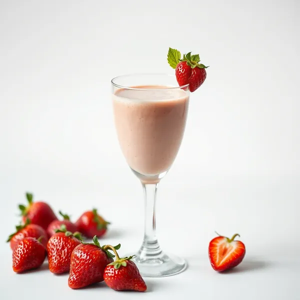 Smoothie de Arroz com Morango para o Sistema Imunológico